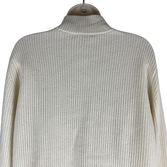 Brooks Brothers Merino Wool Blend Agyle Quilted Zip Cardigan Size XL - Picture 8 of 11